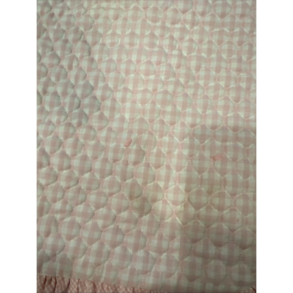Vintage Pink Childs Nursery Rhyme quilt - Picture 7 of 8